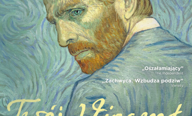 Plakat z filmu "Twój Vincent"