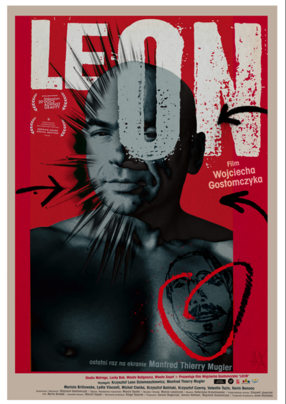 Plakat z filmu "Leon"