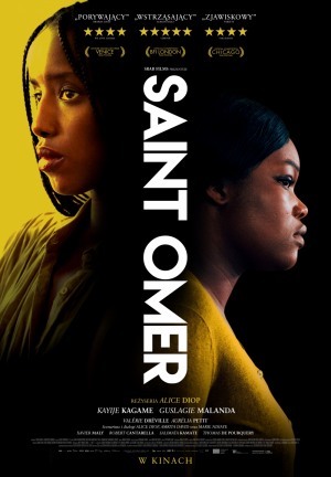Plakat promujący film. Przedstawia zdjęcia zwróconych do siebie plecami dwóch ciemnoskórych kobiet.