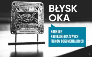 nagroda - srebrny kształt slajdu z posplataną taśmą filmową w środku