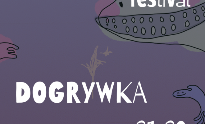 szara grafika z podwodnego świata, widać m.in. ośmiornicę, wieloryba.